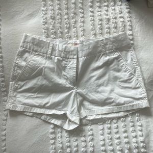 Jcrew white chino short